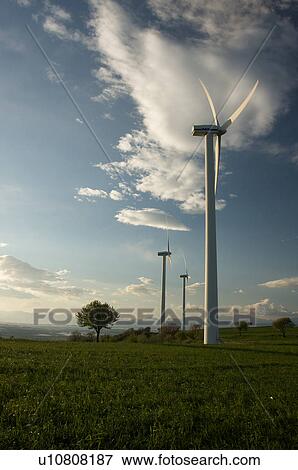 climate change, alternative, blue, blades, blade, clouds, afternoon View Large Photo Image Stock Photo - climate change, alternative, blue, blades, blade, clouds, afternoon. Fotosearch