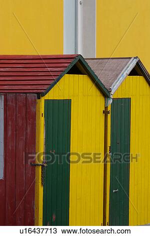 Colorful wooden beach huts at Vietri sul Mare Southern Italy View Large Photo Image Stock Image - Colorful wooden beach huts at Vietri sul Mare Southern Italy. Fotosearch