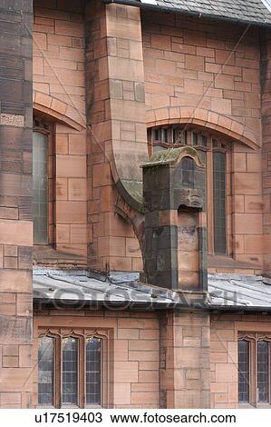 Detail of building by Charles Rennie Mackintosh, Glasgow School of Design, with typical Art Nouveau ornamentation, that defined his style, Glasgow, Scotland View Large Photo Image Stock Image - Detail of building by Charles Rennie Mackintosh, Glasgow School of Design, with typical Art Nouveau ornamentation, that defined his style, Glasgow, Scotland. Fotosearch