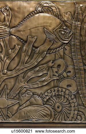 detail of Chanin building facade brass frieze View Large Photo Image Stock Image - detail of Chanin building facade brass frieze. Fotosearch