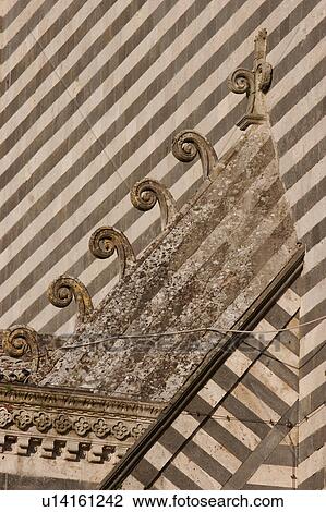 detail of ornate black and white columns and decorations of side wall of Orvieto Duomo, Umbria, Italy View Large Photo Image Stock Image - detail of ornate black and white columns and decorations of side wall of Orvieto Duomo, Umbria, Italy. Fotosearch
