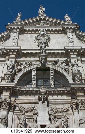detail of San Moise church facade View Large Photo Image Stock Photo - detail of San Moise church facade. Fotosearch