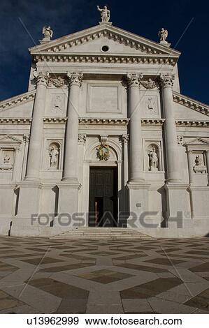 facade of San Giorgio Maggiore, front view View Large Photo Image Stock Photo - facade of San Giorgio Maggiore, front view. Fotosearch