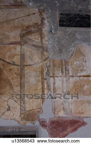 In the shadow of Vesuvius, the ruins of the Imperial Villa of Oplontis - detail of fresco View Large Photo Image Stock Image - In the shadow of Vesuvius, the ruins of the Imperial Villa of Oplontis - detail of fresco. Fotosearch