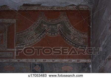 In the shadow of Vesuvius, the ruins of Ercolano - detail of fresco View Large Photo Image Stock Image - In the shadow of Vesuvius, the ruins of Ercolano - detail of fresco. Fotosearch