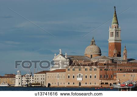Stock Photograph - San Giorgio Maggiore view from Giudecca. Fotosearch