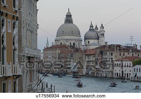 Santa Maria della Salute and view of Grand Canal, from Accademia bridge View Large Photo Image Picture - Santa Maria della Salute and view of Grand Canal, from Accademia bridge. Fotosearch