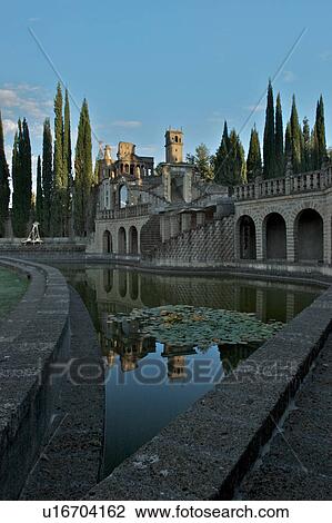 Scarzuola Gardens and Architecture, Aquatic Theatre View Large Photo Image Stock Image - Scarzuola Gardens and Architecture, Aquatic Theatre. Fotosearch