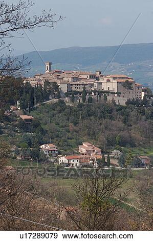 View of Montecastello di Vibio View Large Photo Image Stock Photo - View of Montecastello di Vibio. Fotosearch