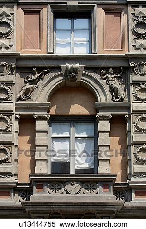 Window detail of shop exteriors in Milan fashion district View Large Photo Image Stock Photography - Window detail of shop exteriors in Milan fashion district . Fotosearch