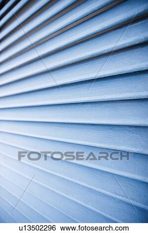 Stock Photograph - Close-up of a closed shutter. Fotosearch