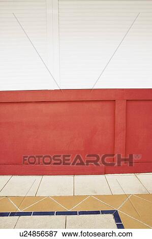 Stock Photo - Close-up of a painted wall. Fotosearch