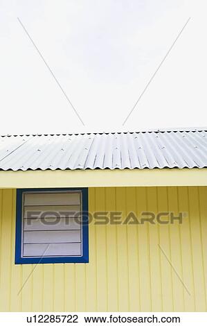 Stock Image - Close-up of an air duct of a building. Fotosearch