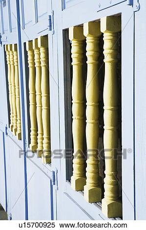 Stock Photography - Close-up of closed doors. Fotosearch