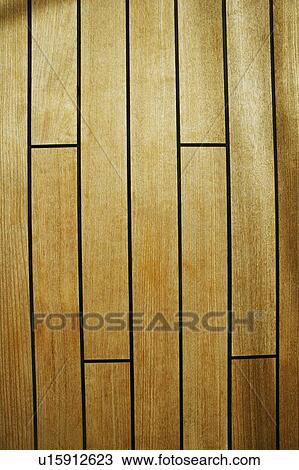 Stock Image - High angle view of a floorboard. Fotosearch