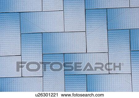 Stock Image - High angle view of a tiled floor. Fotosearch