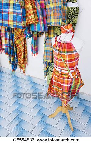 Traditional clothing at a market stall View Large Photo Image Stock Image - Traditional clothing at a market stall. Fotosearch