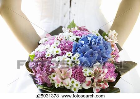 Stock Photo - A bridal bouquet. Fotosearch