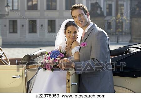 A bride and groom View Large Photo Image Stock Photo - A bride and groom. Fotosearch