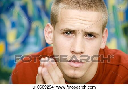 A teenage boy View Large Photo Image Picture - A teenage boy. Fotosearch