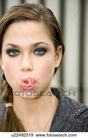 A teenage girl View Large Photo Image Stock Photo - A teenage girl. Fotosearch
