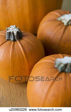 Orange Hallowe'en pumpkins View Large Photo Image Stock Photograph - Orange Hallowe'en pumpkins. Fotosearch