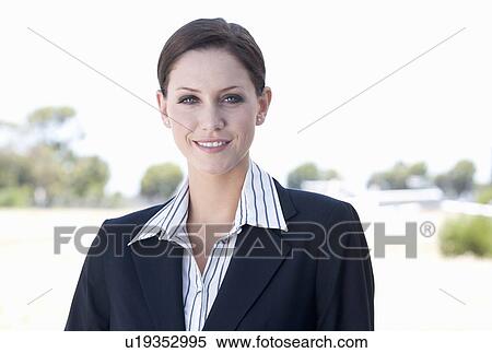 Stock Photography - Portrait of a businesswoman. Fotosearch