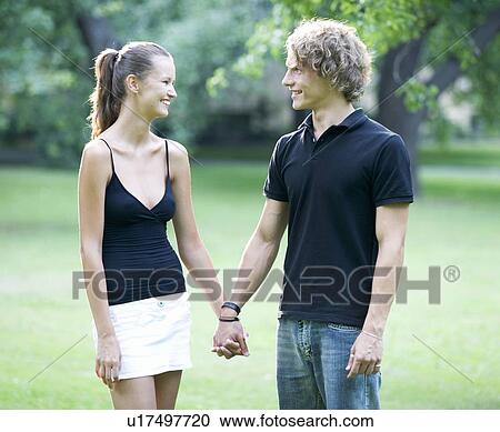 Portrait of a teenage couple View Large Photo Image Stock Image - Portrait of a teenage couple. Fotosearch