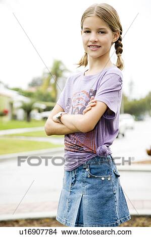 Portrait of a young girl View Large Photo Image Picture - Portrait of a young girl. Fotosearch