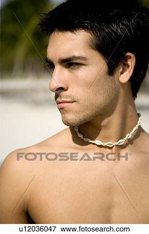 Stock Photo - Portrait of a young man. Fotosearch