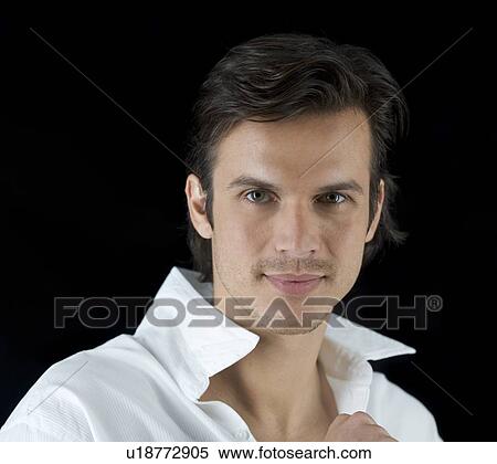 Portrait of a young man View Large Photo Image Stock Photography - Portrait of a young man. Fotosearch