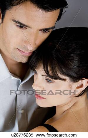 Stock Photography - Young couple portrait . Fotosearch