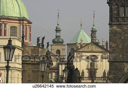 Ancient historical buildings in Prague View Large Photo Image Stock Photography - Ancient historical buildings in Prague. Fotosearch