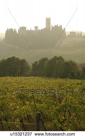 Stock Photo - Baidia a Passignano - Tuscany, Italy. Fotosearch