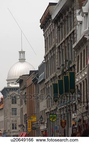 Stock Photograph - Buildings in Montreal, Canada. Fotosearch
