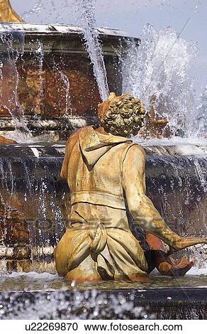 Stock Image - Chateau de Versailles, France. Fotosearch