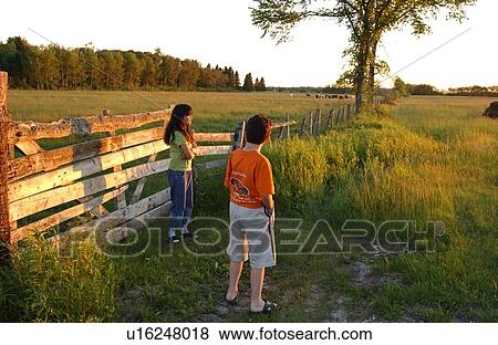Children in rural area View Large Photo Image Stock Photo - Children in rural area. Fotosearch