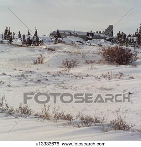 Churchill Northern Manitoba Abandoned Aircraft View Large Photo Image Stock Photograph - Churchill Northern Manitoba Abandoned Aircraft. Fotosearch