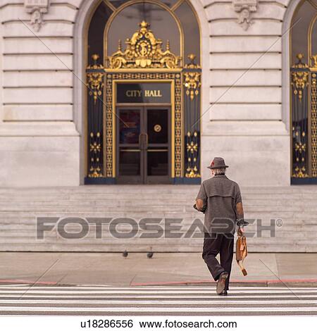Stock Photograph - City Hall in San Francisco. Fotosearch