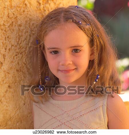 Close up of young girl View Large Photo Image Stock Image - Close up of young girl. Fotosearch