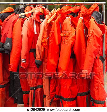 Coveralls for Whale Watchers, Pacific Rim Park, Vancouver Island, Canada View Large Photo Image Stock Photo - Coveralls for Whale Watchers, Pacific Rim Park, Vancouver Island, Canada. Fotosearch