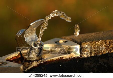 Stock Photography - Drinking water fountain. Fotosearch