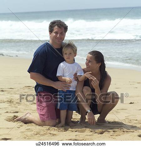 Stock Photograph - Family Vacation - Hawaiian Islands of Molokai and Kauai. Fotosearch