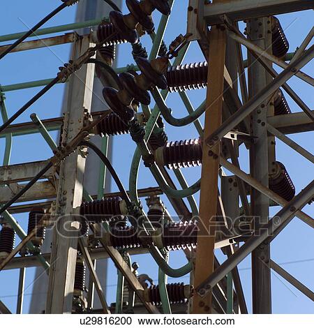 Stock Image - Hydro Plant City Center Toronto Ontario Canada. Fotosearch