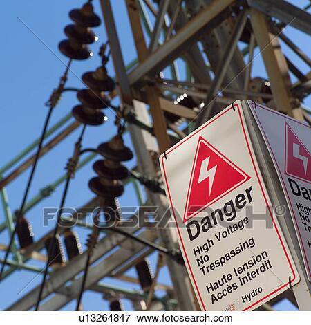 Stock Photo - Hydro Plant City Center Toronto Ontario Canada. Fotosearch