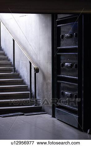 Interior Stairway View Large Photo Image Stock Photo - Interior Stairway. Fotosearch
