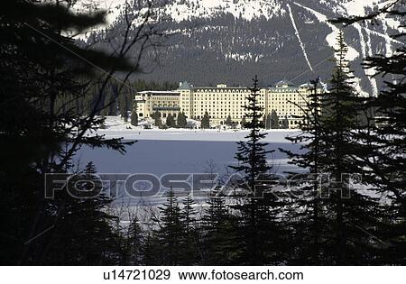 Stock Photo - Lake Louise, Alberta, Canada. Fotosearch