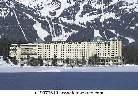 Stock Photo - Lake Louise, Alberta, Canada. Fotosearch