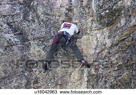 Lake Louise - Ice / Rock Climbing View Large Photo Image Stock Image - Lake Louise - Ice / Rock Climbing. Fotosearch