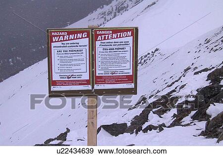 Stock Photo - Lake Louise Ski Resort, Alberta, Canada. Fotosearch
